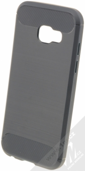 Forcell Carbon ochranný kryt pro Samsung Galaxy A3 (2017) šedomodrá (graphite)