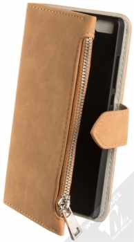 Forcell Commodore Book flipové pouzdro pro Huawei P9 Lite (2017) hnědá (brown)