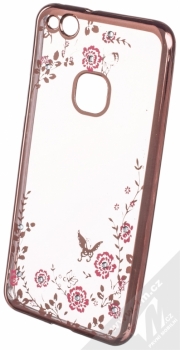 Forcell Diamond TPU ochranný kryt pro Huawei P10 Lite růžově zlatá (rose gold)