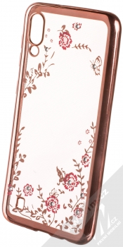 Forcell Diamond TPU ochranný kryt pro Samsung Galaxy M10 růžově zlatá (rose gold)