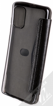 Forcell Electro Book flipové pouzdro pro Samsung Galaxy A71 černá (black) zezadu