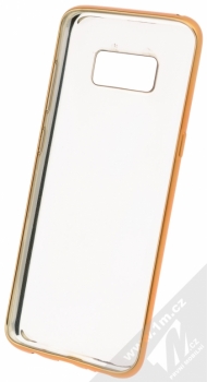 ForCell Electro TPU ochranný kryt pro Samsung Galaxy S8 zlatá (gold) zepředu