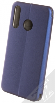 Forcell Elegance Book flipové pouzdro pro Huawei P30 Lite tmavě modrá (dark blue) zezadu