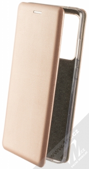 Forcell Elegance Book flipové pouzdro pro Samsung Galaxy S20 Ultra růžově zlatá (rose gold)