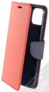 Forcell Fancy Book flipové pouzdro pro Apple iPhone 11 Pro Max červená modrá (red blue)