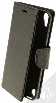 Forcell Fancy Book flipové pouzdro pro HTC Desire 530, Desire 630 černá (black)