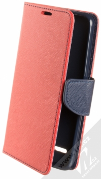 Forcell Fancy Book flipové pouzdro pro LG K10 (2018) červená modrá (red blue)