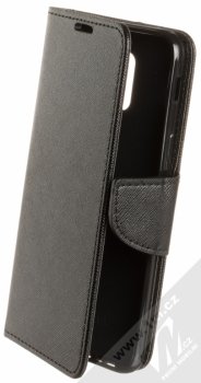 Forcell Fancy Book flipové pouzdro pro Samsung Galaxy A6 (2018) černá (black)