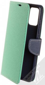 Forcell Fancy Book flipové pouzdro pro Samsung Galaxy S20 Plus mátově zelená modrá (mint blue)