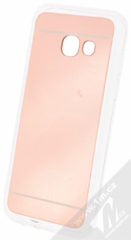 Forcell Mirro TPU zrcadlový ochranný kryt pro Samsung Galaxy A3 (2017) růžová (pink)