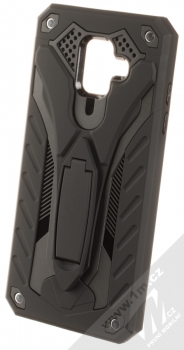 Forcell Phantom odolný ochranný kryt se stojánkem pro Samsung Galaxy A6 (2018) černá (all black)