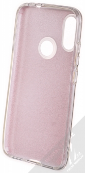 Forcell Shining třpytivý ochranný kryt pro Xiaomi Redmi Note 7 růžová (pink) zepředu