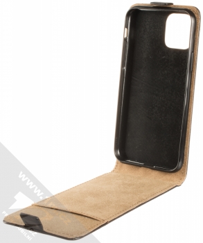 Forcell Slim Flip Flexi flipové pouzdro pro Apple iPhone 11 Pro černá (black) otevřené