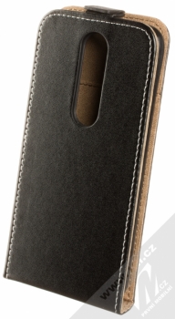 Forcell Slim Flip Flexi otevírací pouzdro pro Nokia 6.1 Plus černá (black) zezadu