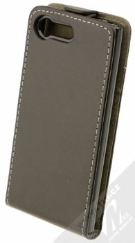 ForCell Slim Flip Flexi otevírací pouzdro pro Sony Xperia X Compact černá (black) zezadu