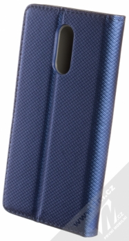 Forcell Smart Book flipové pouzdro pro LG Q7 modrá (blue) zezadu