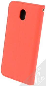 Forcell Thermo Book tepelně senzitivní flipové pouzdro pro Samsung Galaxy J5 (2017) červená (red) zezadu