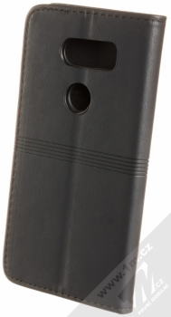 Forcell Urban Book flipové pouzdro pro LG V30 černá (black) zezadu