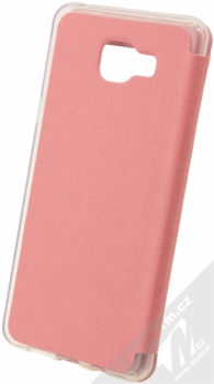 Forcell Window Flexi flipové pouzdro pro Samsung Galaxy A5 (2016) růžová (pink) zezadu