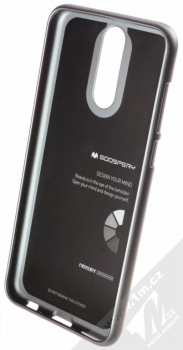 Goospery i-Jelly Case TPU ochranný kryt pro Huawei Mate 10 Lite šedá (metal grey) zepředu