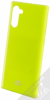 Goospery Jelly Case TPU ochranný silikonový kryt pro Samsung Galaxy Note 10 limetkově zelená (lime green)