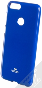 Goospery Jelly Case TPU ochranný silikonový kryt pro Huawei P Smart tmavě modrá (dark blue)