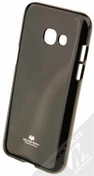 Goospery Jelly Case TPU ochranný silikonový kryt pro Samsung Galaxy A3 (2017) černá (black)