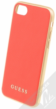 Guess IriDescent Hard Case ochranný kryt pro Apple iPhone 6, iPhone 6S, iPhone 7 (GUHCP7IGLRE) červená zlatá (red gold)