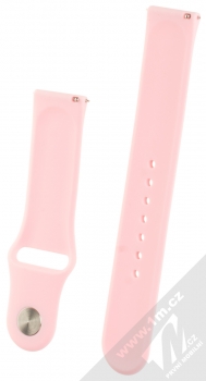 Handodo Single Color Strap silikonový pásek na zápěstí pro Huawei Watch GT růžová (pink) zezadu