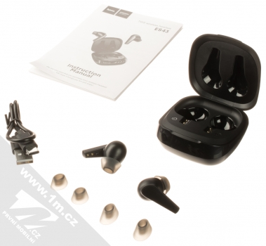 Hoco ES43 Lucky TWS Bluetooth stereo sluchátka černá (black) balení