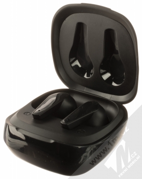 Hoco ES43 Lucky TWS Bluetooth stereo sluchátka černá (black) nabíjecí pouzdro se sluchátky