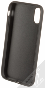 Karl Lagerfeld Pins ochranný kryt s motivem pro Apple iPhone X (KLHCPXPIN) černá (black) zepředu