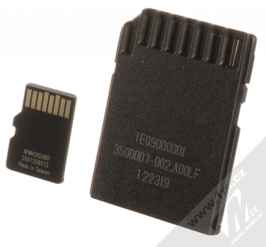 Kingston Canvas Select Plus microSDXC 128GB Speed Class I (U1) V10 paměťová karta + adaptér SD černá (black) zezadu