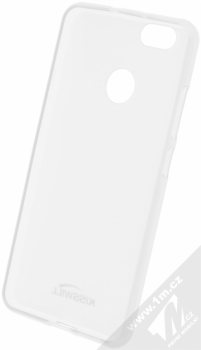 Kisswill TPU Open Face silikonové pouzdro pro Huawei Nova bílá průhledná (white transparent) zepředu