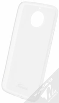 Kisswill TPU Open Face silikonové pouzdro pro Moto G5s Plus bílá průhledná (white) zepředu