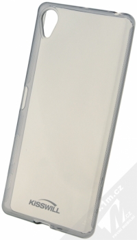Kisswill TPU Open Face silikonové pouzdro pro Sony Xperia X černá průhledná (black)