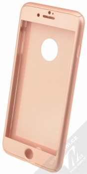 Krusell Arvika Cover ochranný kryt a tvrzené sklo pro Apple iPhone 7 Plus růžově zlatá (rose gold) ochranné kryty zepředu