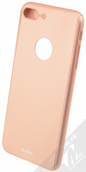 Krusell Arvika Cover ochranný kryt a tvrzené sklo pro Apple iPhone 7 Plus růžově zlatá (rose gold) ochranné kryty zezadu