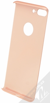 Krusell Arvika Cover ochranný kryt a tvrzené sklo pro Apple iPhone 7 Plus růžově zlatá (rose gold) zadní ochranný kryt zepředu