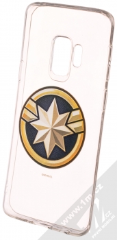 Marvel Kapitánka Marvel 016 TPU ochranný silikonový kryt s motivem pro Samsung Galaxy S9 průhledná (transparent)