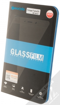 Mocolo Premium 5D Tempered Glass ochranné tvrzené sklo na kompletní displej pro Huawei Y7 Prime (2018), Honor 7C bílá (white) krabička
