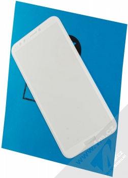 Mocolo Premium 5D Tempered Glass ochranné tvrzené sklo na kompletní displej pro Huawei Y7 Prime (2018), Honor 7C bílá (white)