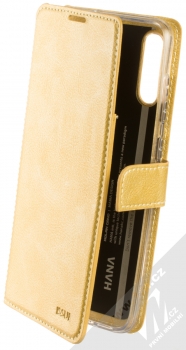 Molan Cano Issue Diary flipové pouzdro pro Samsung Galaxy A70 zlatá (gold)
