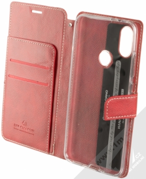 Molan Cano Issue Diary flipové pouzdro pro Xiaomi Mi A2 červená (red) otevřené
