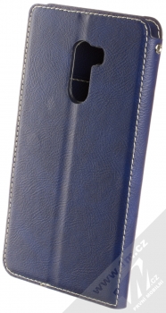 Molan Cano Issue Diary flipové pouzdro pro Xiaomi Pocophone F1 tmavě modrá (navy blue) zezadu