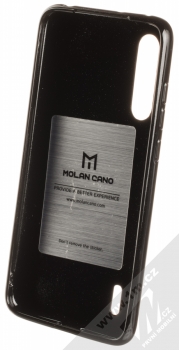 Molan Cano Jelly Case TPU ochranný kryt pro Xiaomi Mi 9 Lite černá (black) zepředu