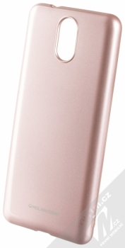 Molan Cano Jelly Case TPU ochranný kryt pro Nokia 3.1 růžově zlatá (rose gold)