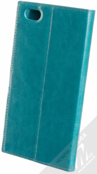 MyPhone BookCover flipové pouzdro pro MyPhone Prime 2 zelenomodrá (aquamarine) zezadu