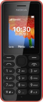 Nokia 108 red