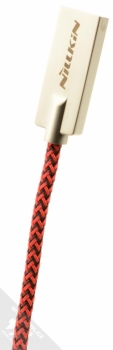 Nillkin Chic opletený USB kabel s USB Type-C konektorem pro mobilní telefon, mobil, smartphone, tablet červená (red) USB konektor